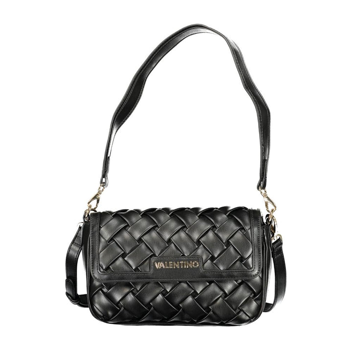 Mario Valentino Black Polyurethane Women's Bag