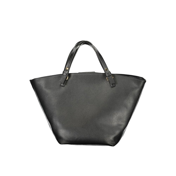 Mario Valentino Black Polyurethane Women's Bag
