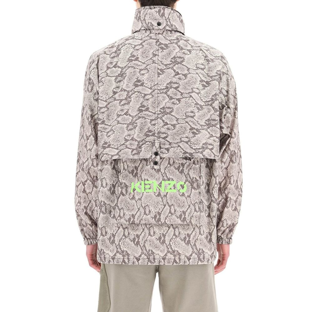 Kenzo Beige Polyester Shell Jacket