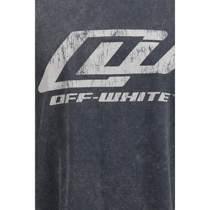 Off-White Gray Cotton Sportswear