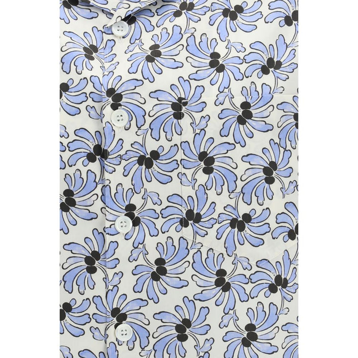 Prada Multicolor Cotton Pattern Shirt