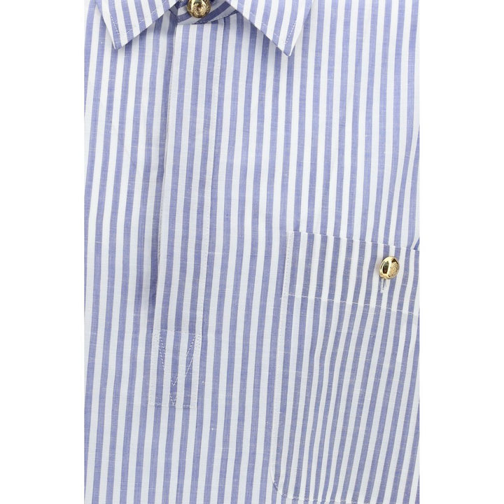 Valentino Multicolor Cotton Pattern Shirt