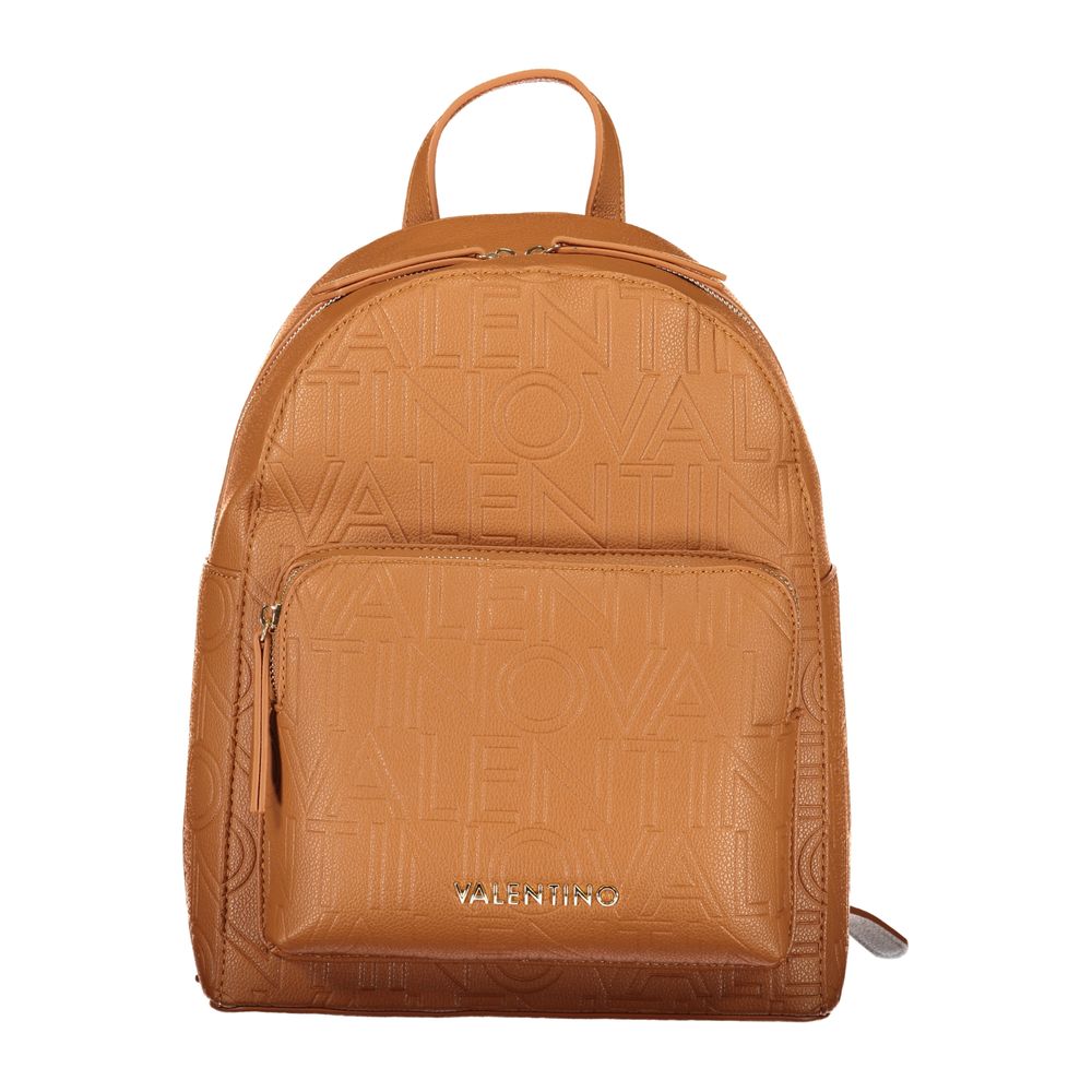brown leather steve madden backpack Mario Valentino Brown Polyurethane Women's Backpack – Visamoda