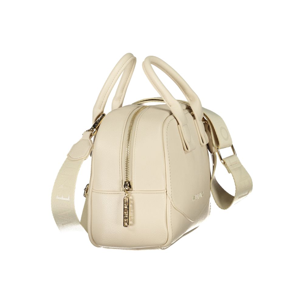 Mario Valentino Beige Polyurethane Women Bag