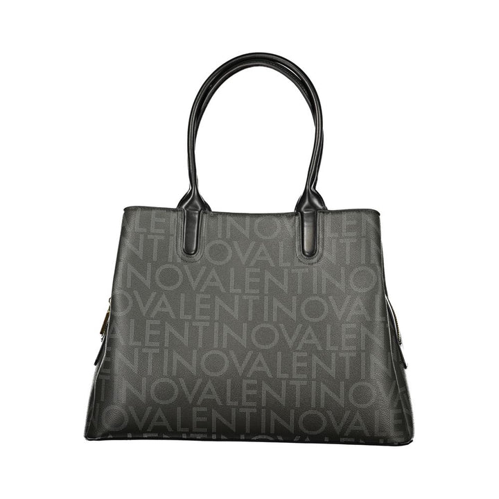 Mario Valentino Black Polyurethane Women's Bag