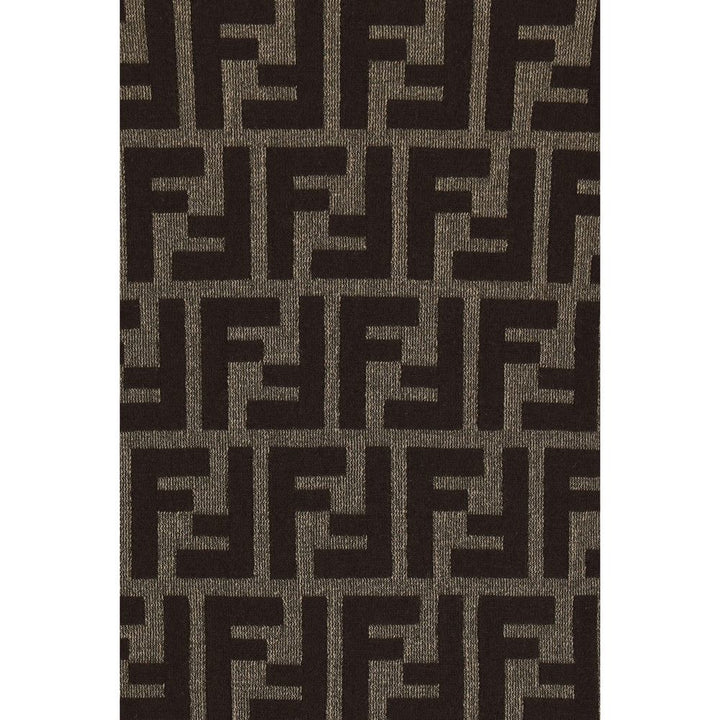 Fendi Brown Cotton T-Shirt