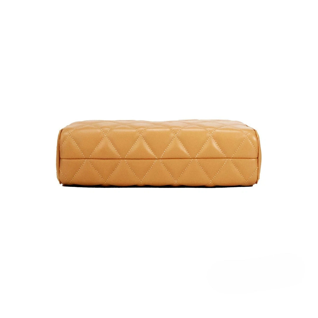 Michael Kors Jaycee Mini XS Brown Signature PVC Zip Pocket Shoulder Backpack Bag