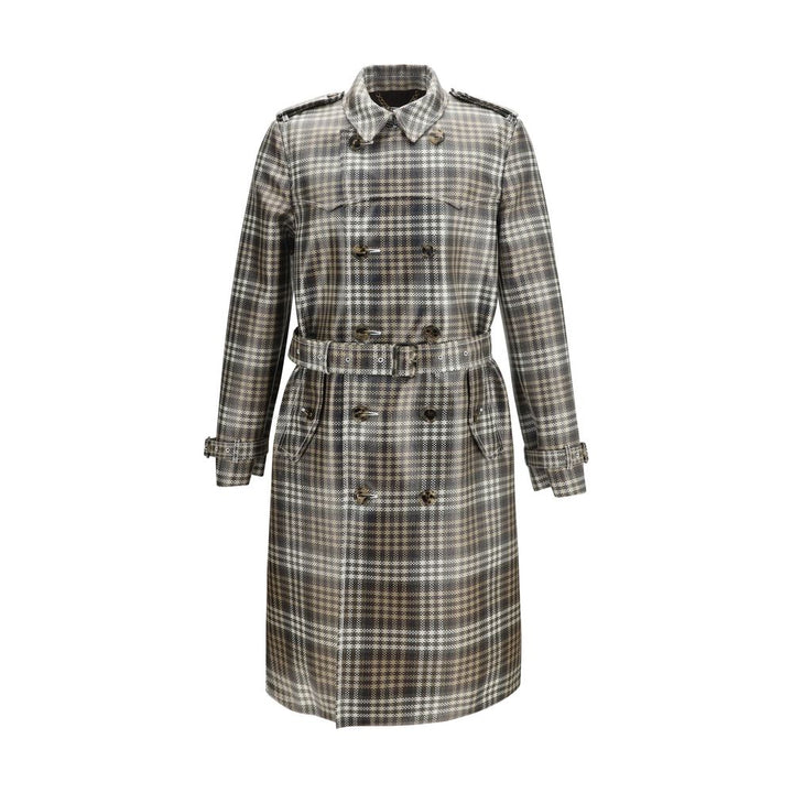 Burberry Brown Polyester Trench Coat