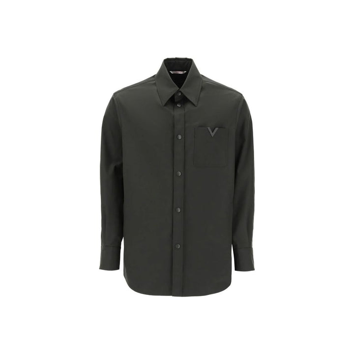 Valentino Bicolor Polyester Shell Jacket