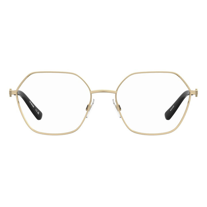 Love Moschino Gold Metal Glasses (Frames)