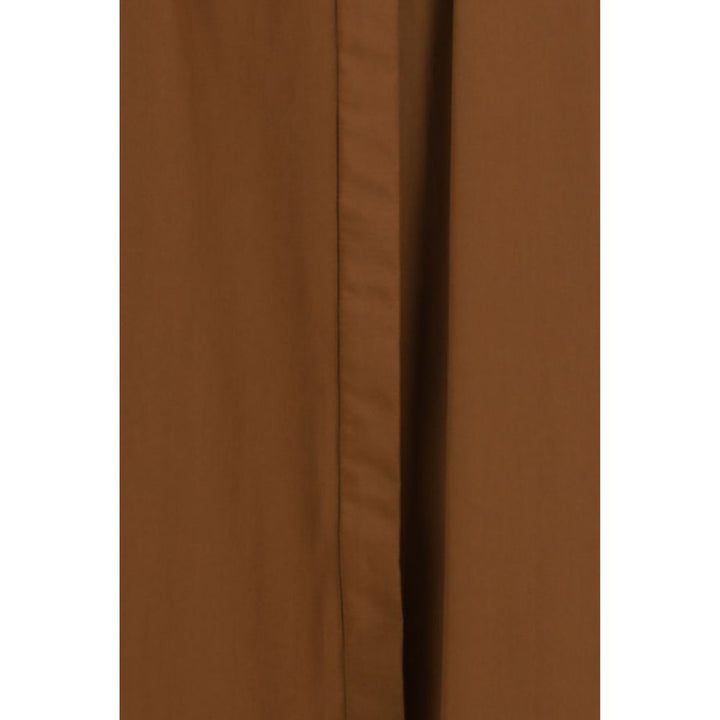 Max Mara Brown Cotton Casual Dress