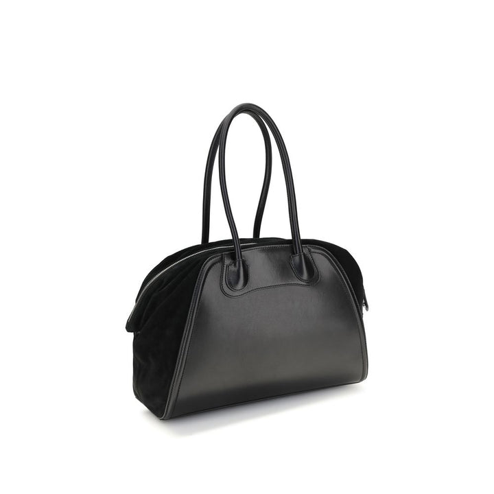 Vivienne Westwood Black Calf Leather Bos Taurus Shoulder Bag