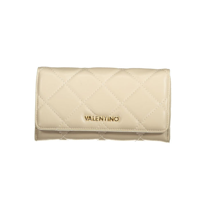 Valentino Beige Polyurethane Women's Wallet