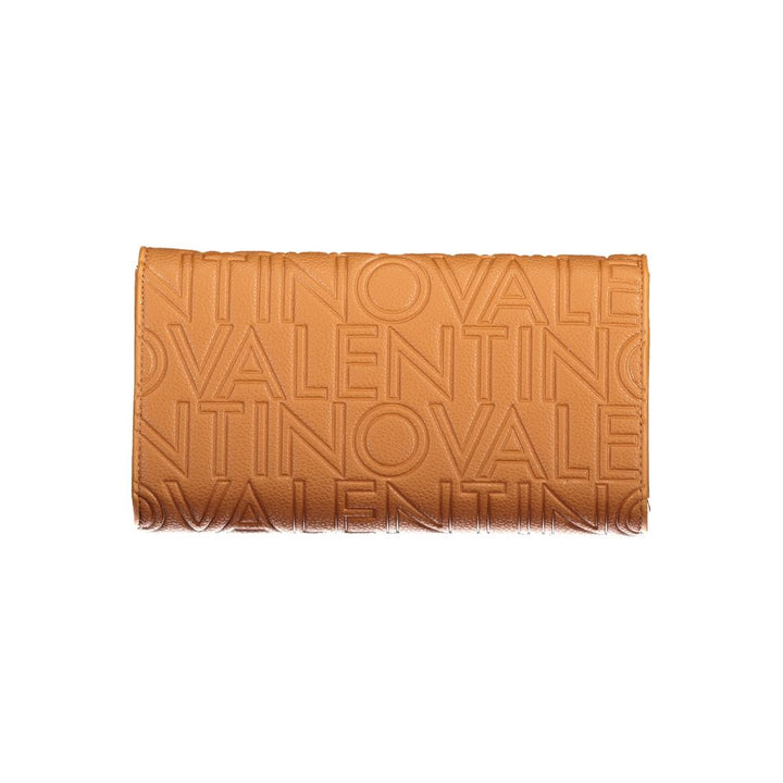 Mario Valentino Brown Polyurethane Women's Wallet