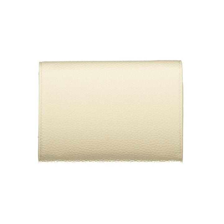 Mario Valentino Beige Polyurethane Women's Wallet