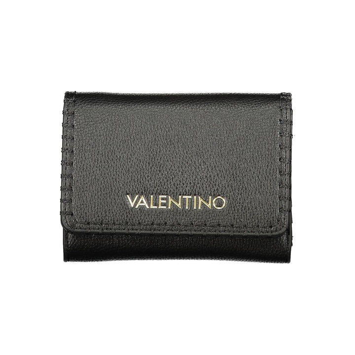 Mario Valentino Black Leather Women's Wallet