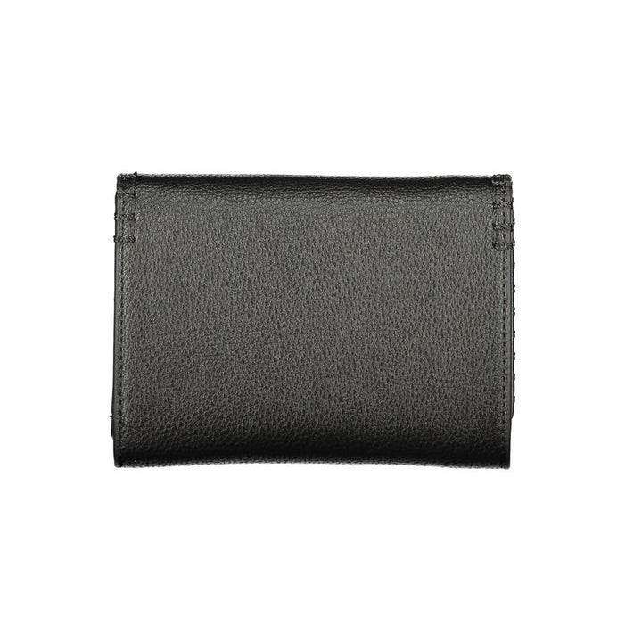 Mario Valentino Black Leather Women's Wallet