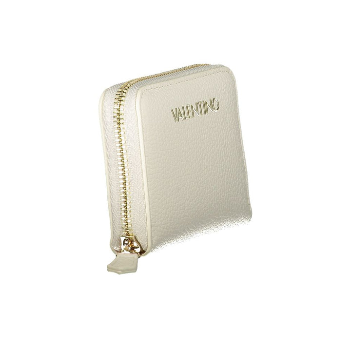 Mario Valentino Bianco Poliuretano Donna Wallet