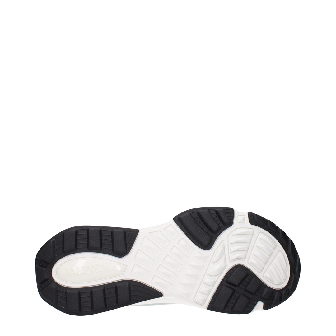 Valentino Garavani Gray Fabric Athletic Sneakers