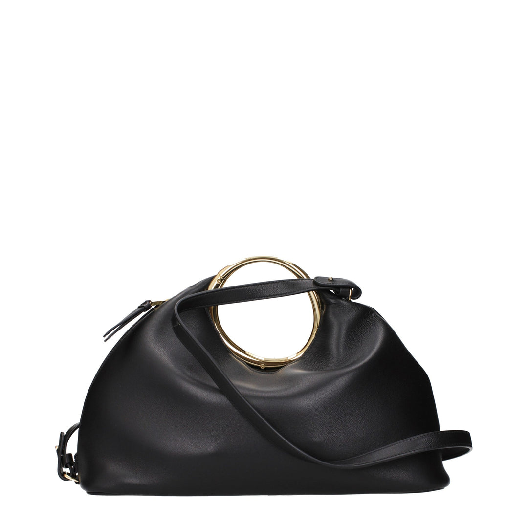 Jacquemus Black Leather Handbag