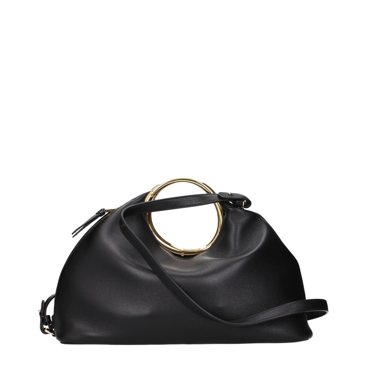 Jacquemus Black Leather Handbag