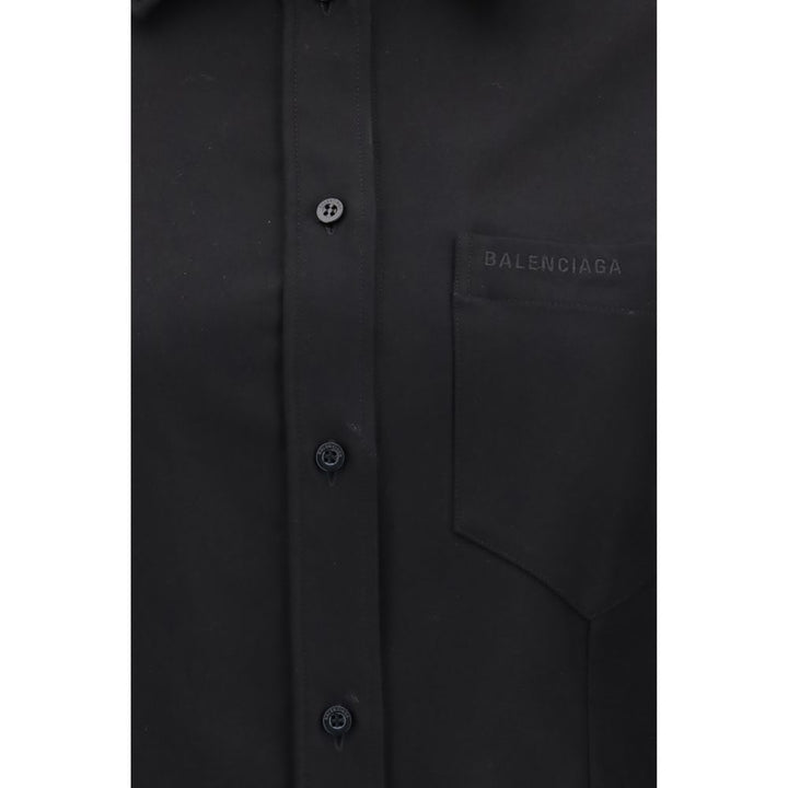 Balenciaga Black Cotton Shirt