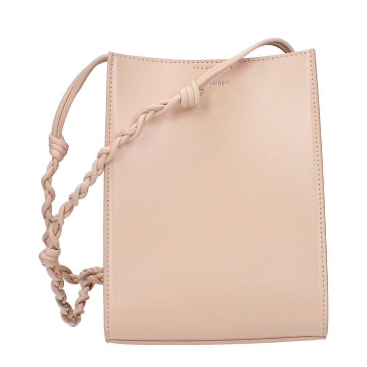 Jil Sander Pink Leather Crossbody Bag