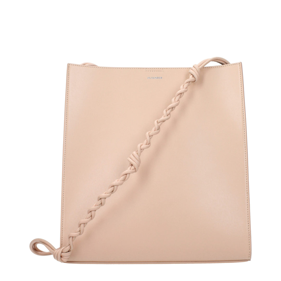 Jil Sander Pink Leather Shoulder Bag