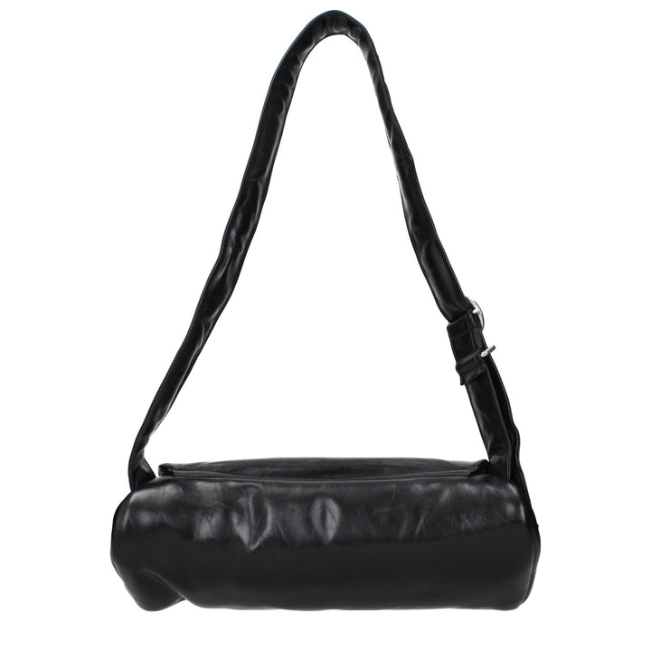 Jil Sander Black Leather Crossbody Bag