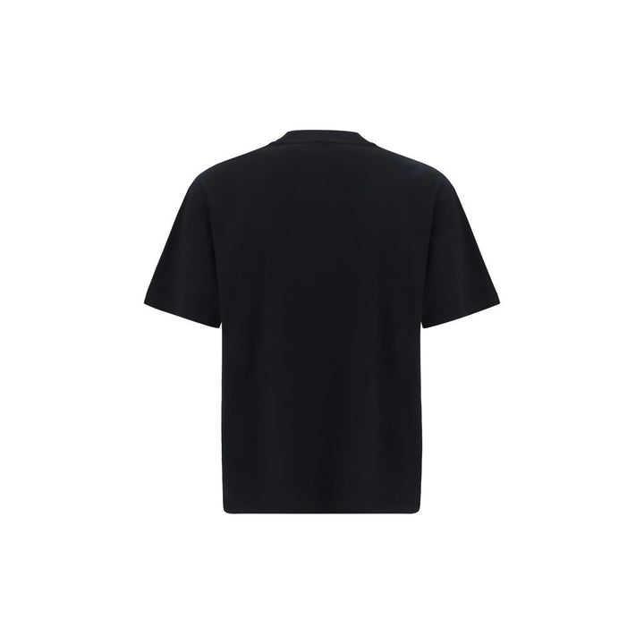 Fred Perry Black Cotton T-Shirt