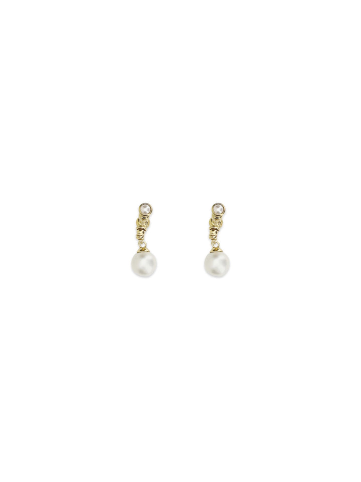 Chloé Gold Metal Earrings