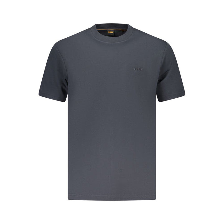 Hugo Boss Blue Cotton Men's Tshirt