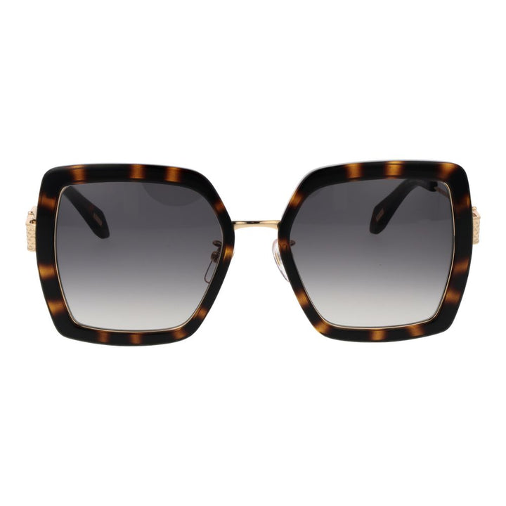 Just Cavalli Black Stainless Steel Sunglasses