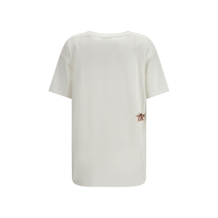 The Attico White Cotton T-Shirt