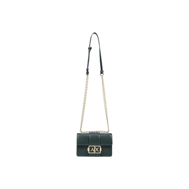 Armani Exchange Green Polyester Handbag