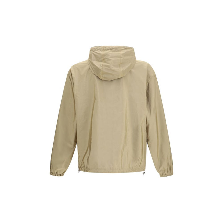 Prada Beige Recycled Polyamide Shell Jacket