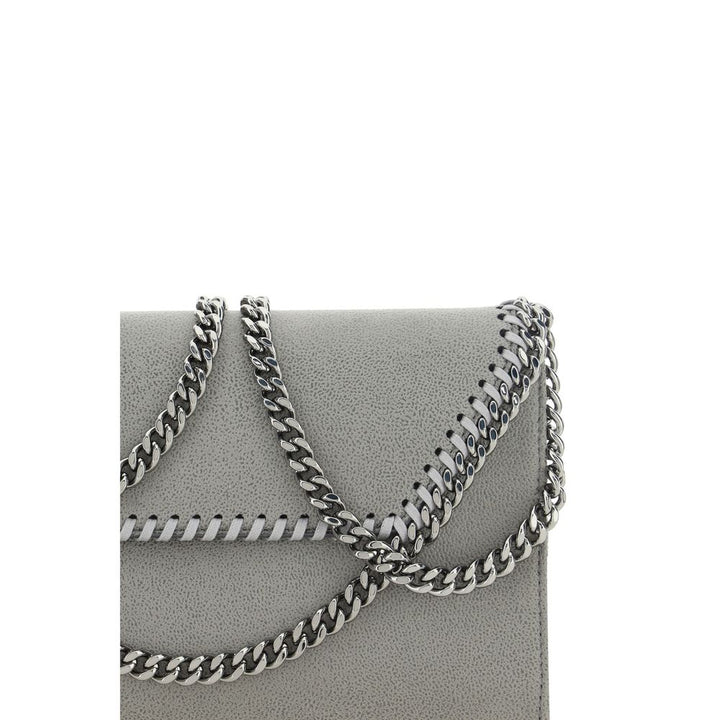 Stella McCartney Gray Polyester Shoulder Bag