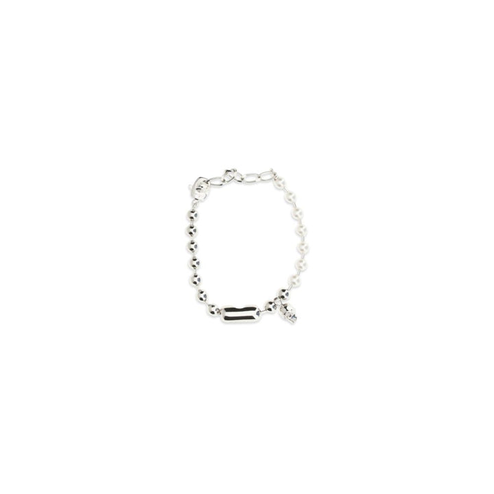 Alexander McQueen White Brass Bracelet