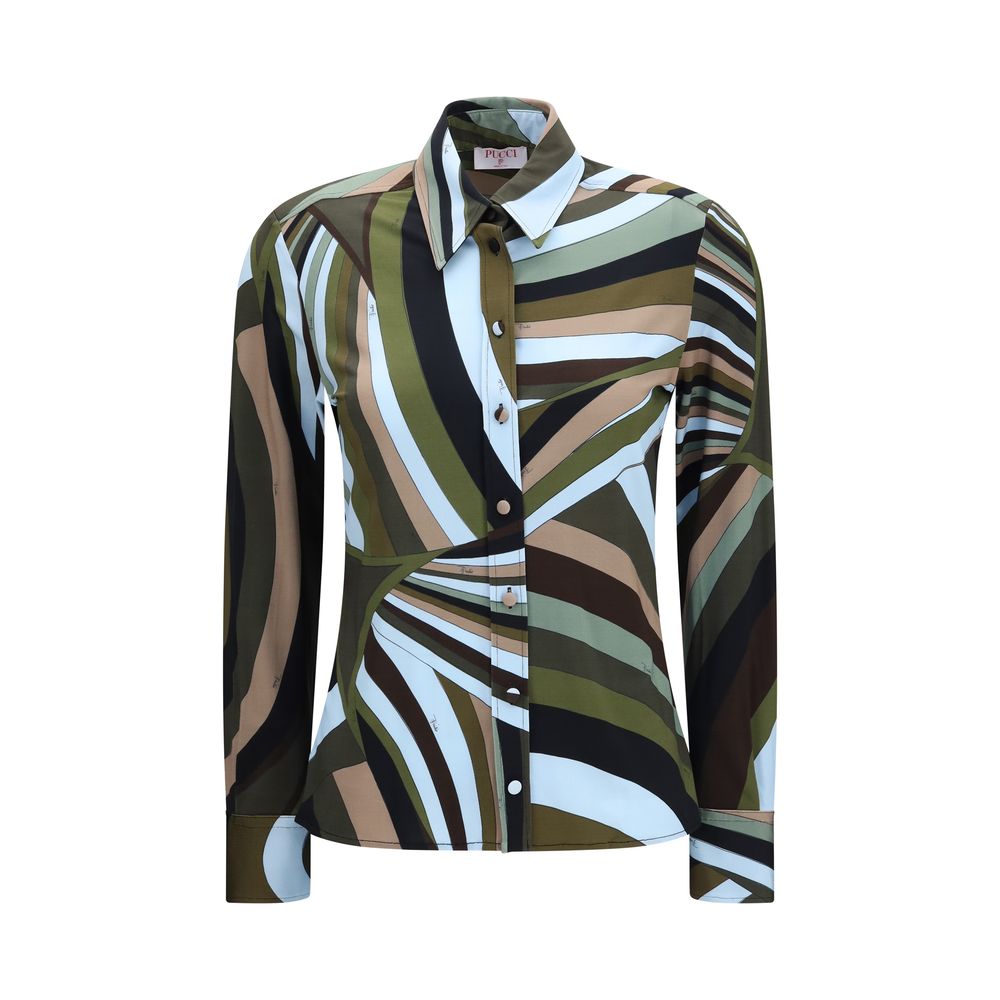 Emilio Pucci Multicolor Viscose Shirt