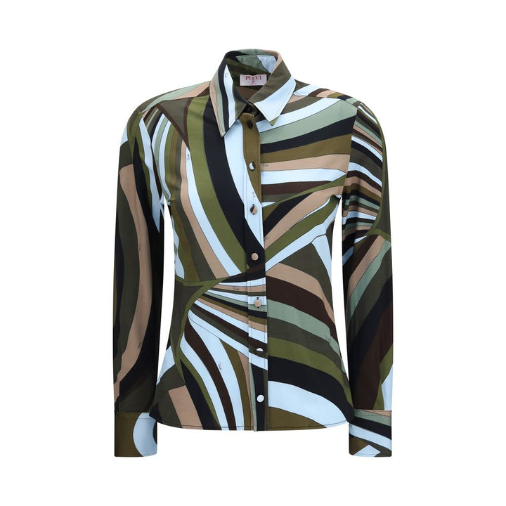 Emilio Pucci Multicolor Viscose Shirt