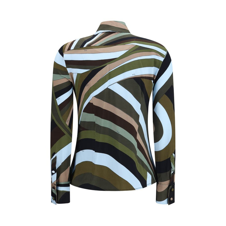 Emilio Pucci Multicolor Viscose Shirt
