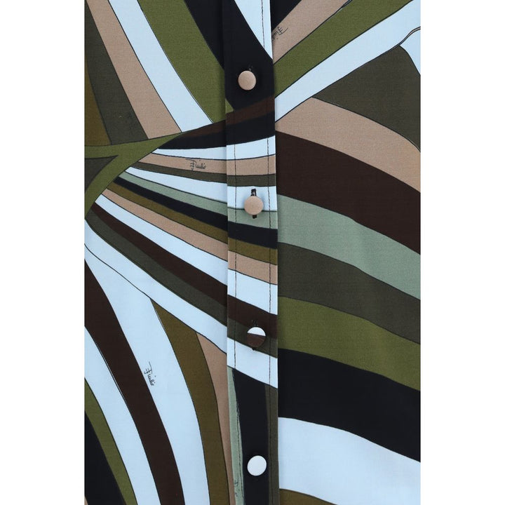 Emilio Pucci Multicolor Viscose Shirt