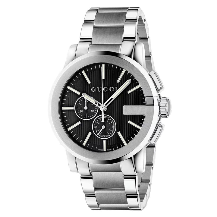 Gucci Gray Stainless Steel Dress Watch