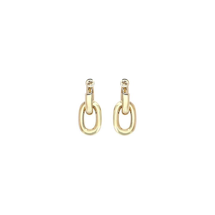 Rabanne Gold Resin Earrings