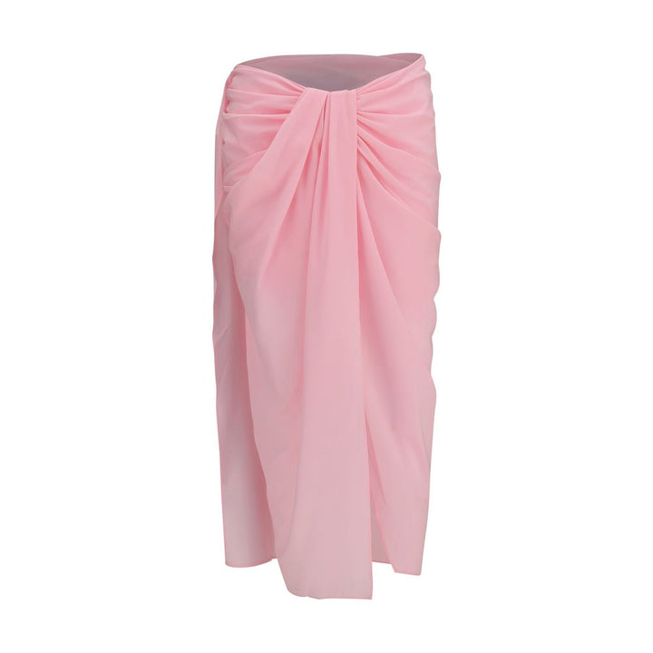 Jacquemus Multicolor Polyester Midi Skirt
