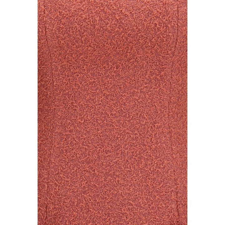 Balmain Multicolor Wool Oves Aries Casual Dress