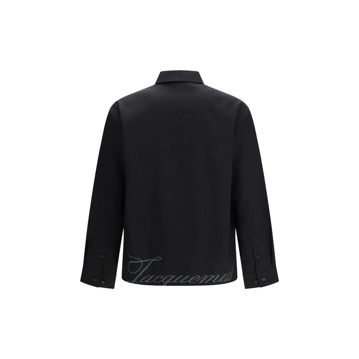 Jacquemus Black Wool Oves Aries Shirt