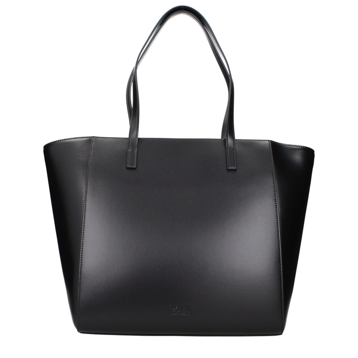 Karl Lagerfeld Black Polyethylene Shoulder Bag