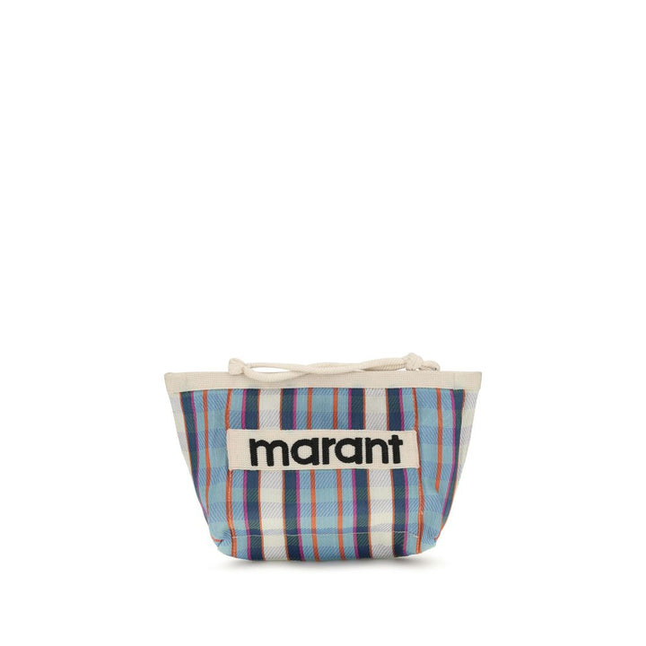Isabel Marant Multicolor Nylon Clutch Bag