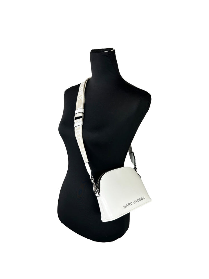 Marc Jacobs Small Leather Dome Crossbody Bag